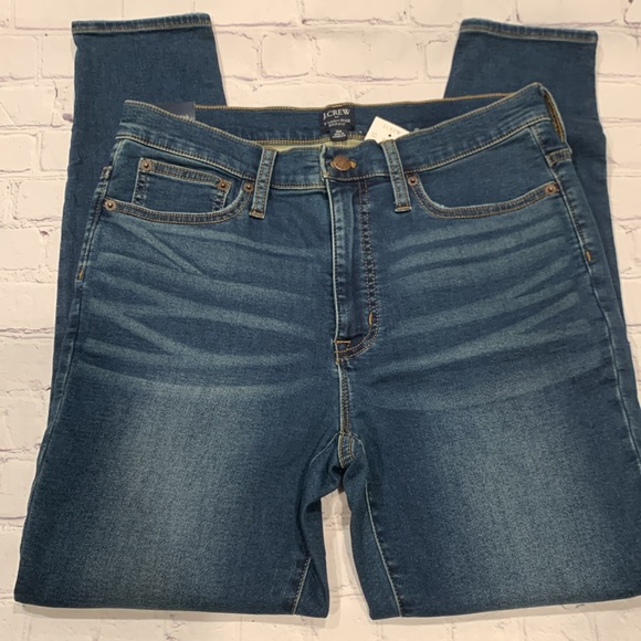 Women’s J Crew 9” High Rose Skinny Jeans - Picture 1 of 12